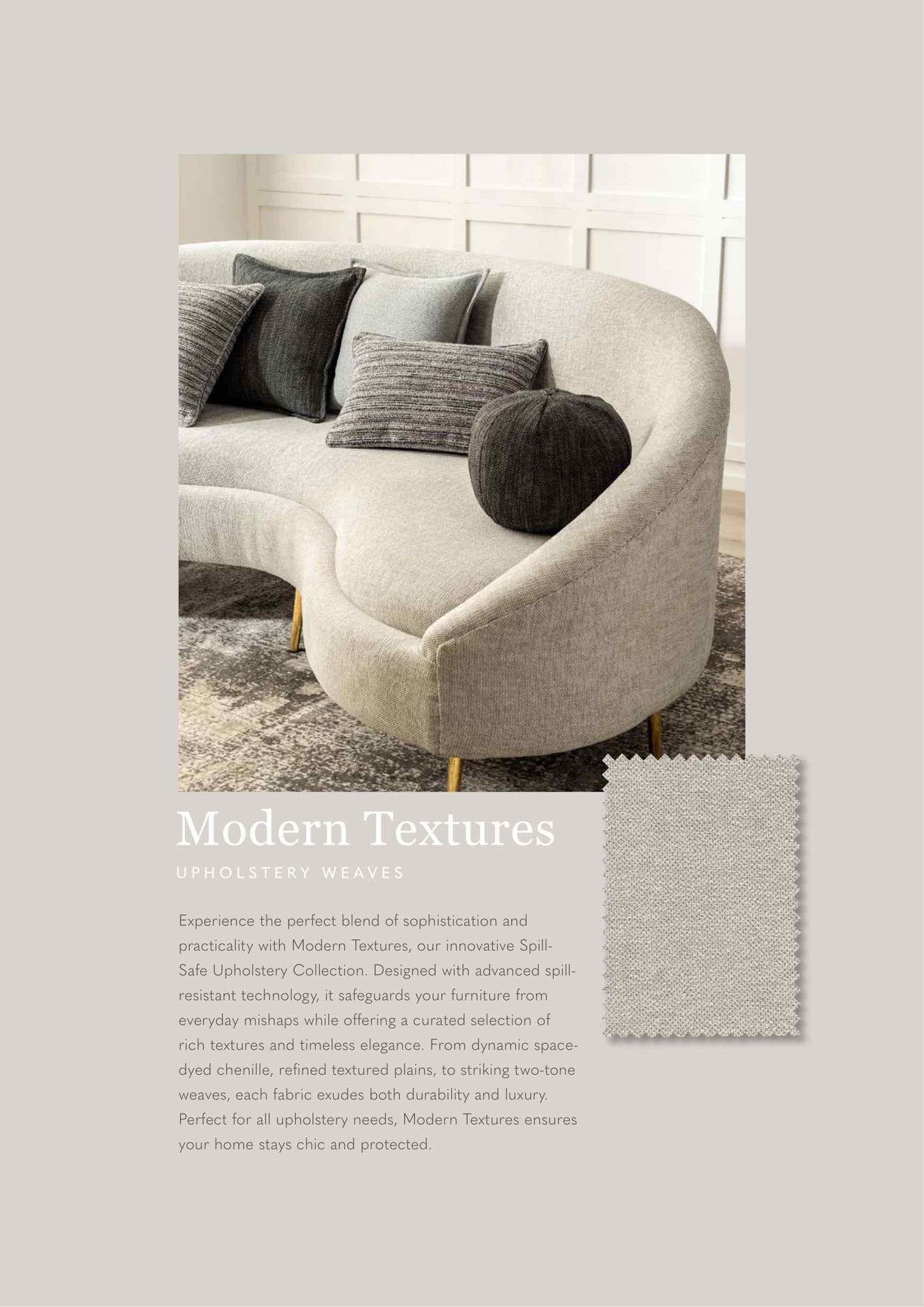 Stain Resistant Sofa Fabric Collection from Sansaar