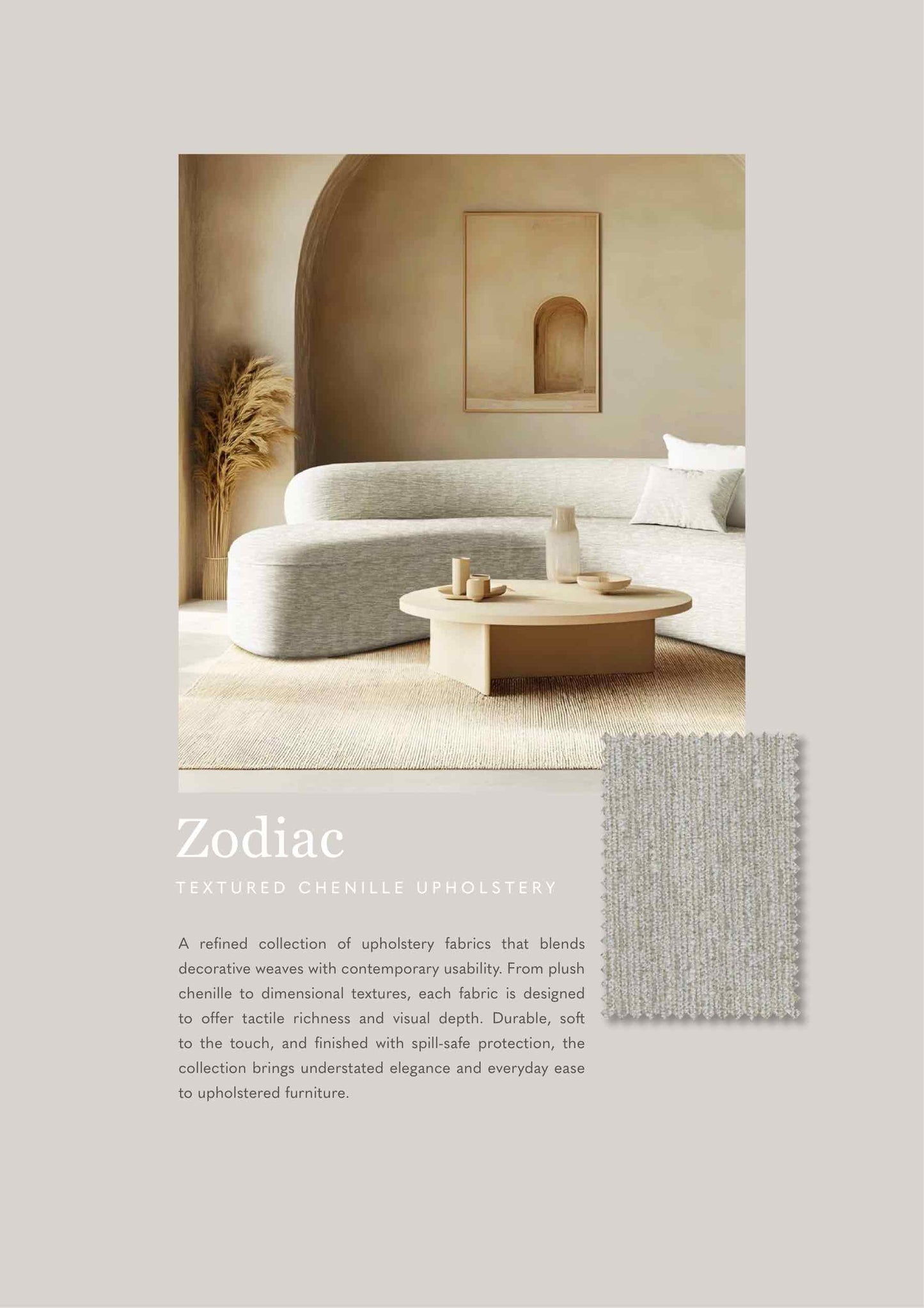 Stain Resistant Sofa Fabric Collection from Sansaar