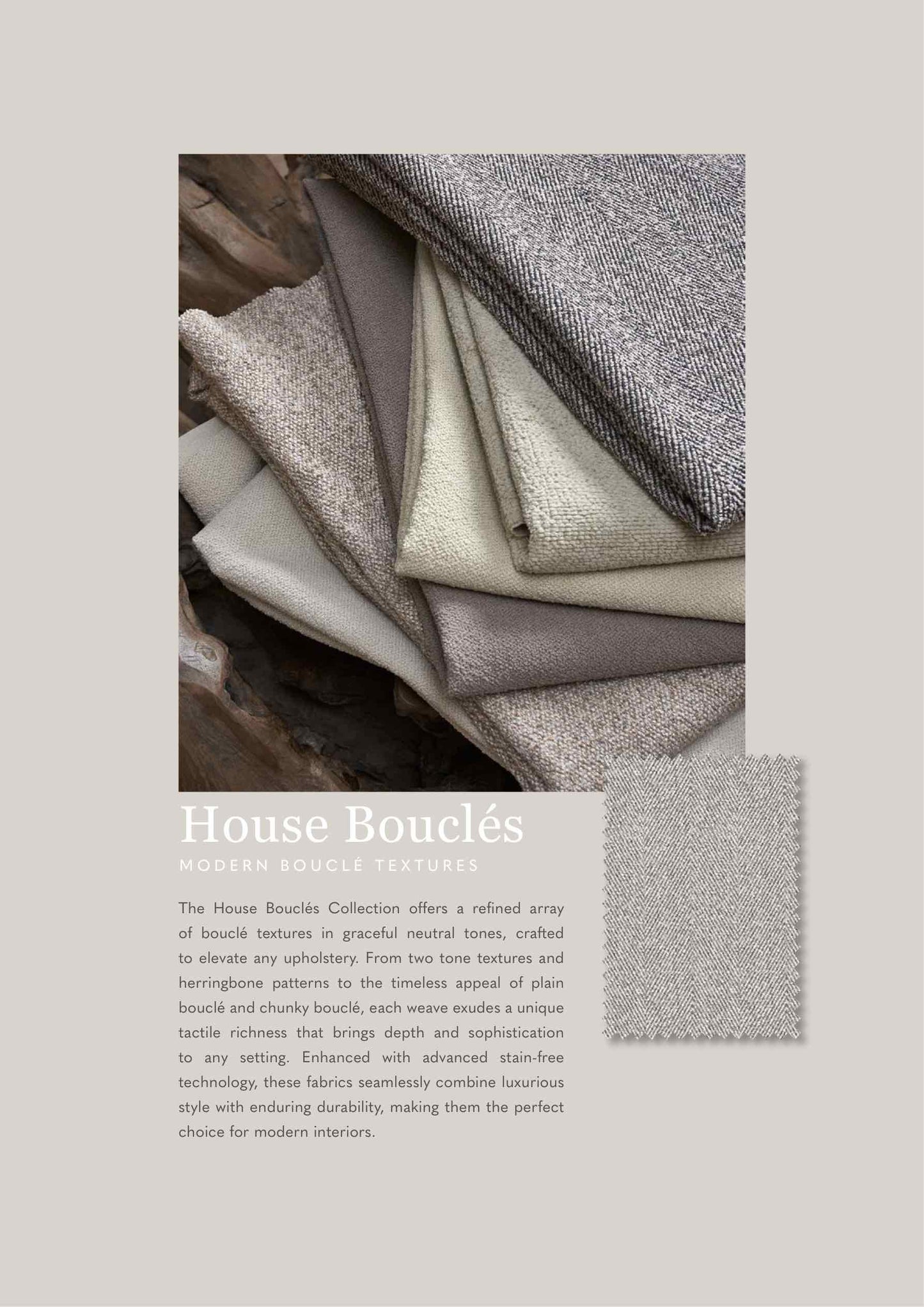 Stain Resistant Sofa Fabric Collection from Sansaar