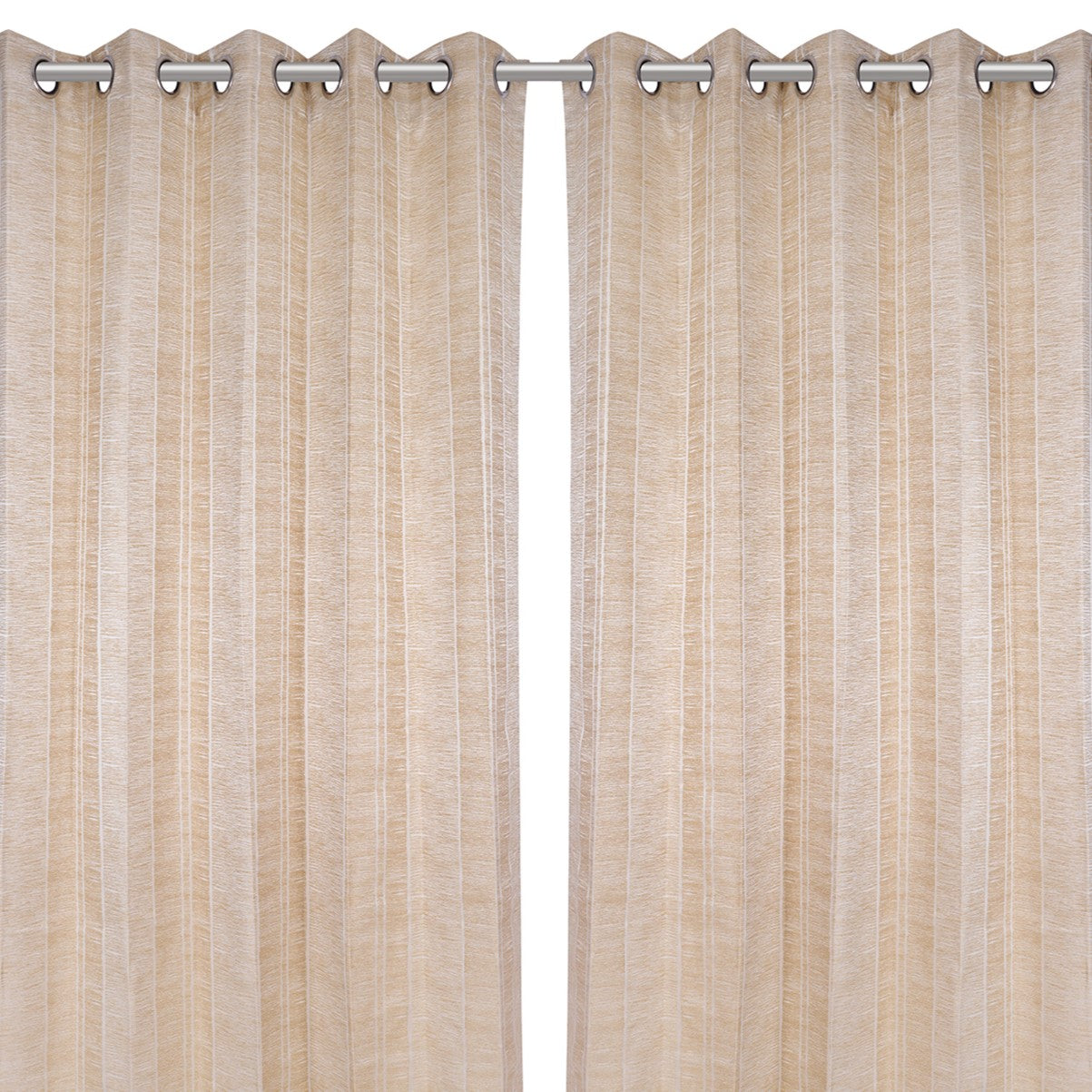 Curtain from Sansaar A D'Decor Brand Satin Embroidery Look