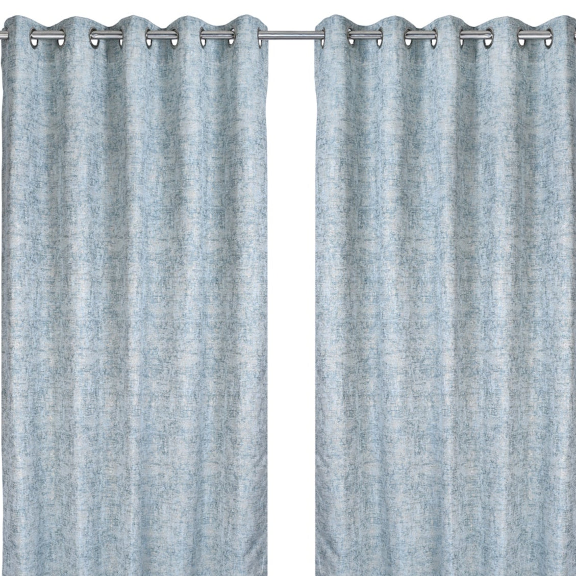 Curtain Textured Fabric from Ddecor Grace Sky Shine