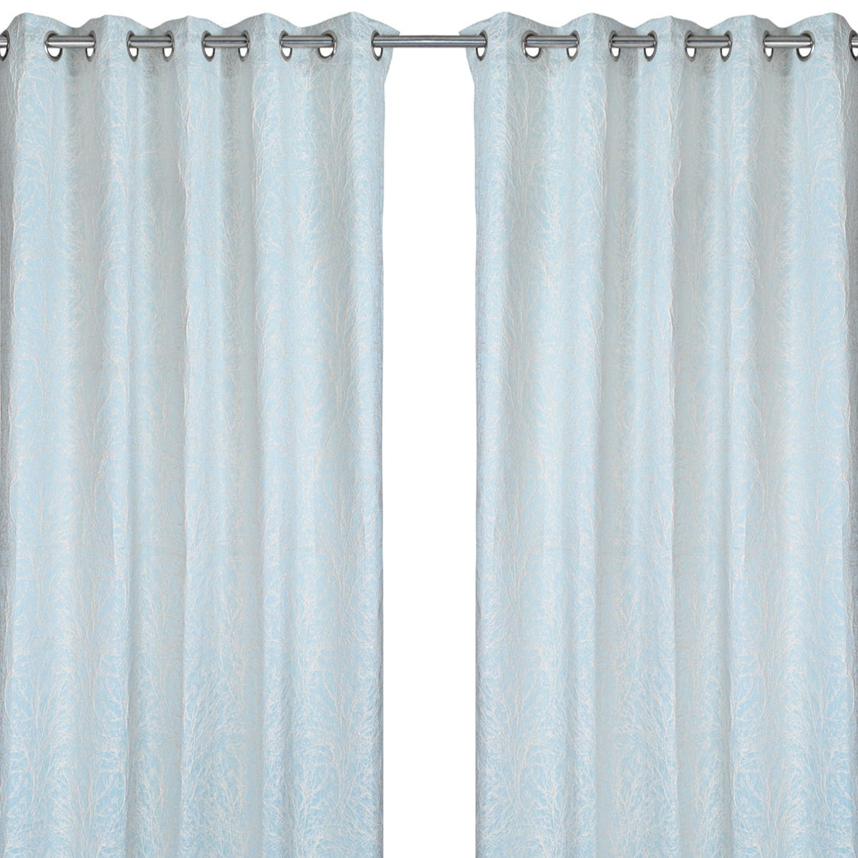 Curtain from D'Decor Trinity Lurex Classic Stem Sky