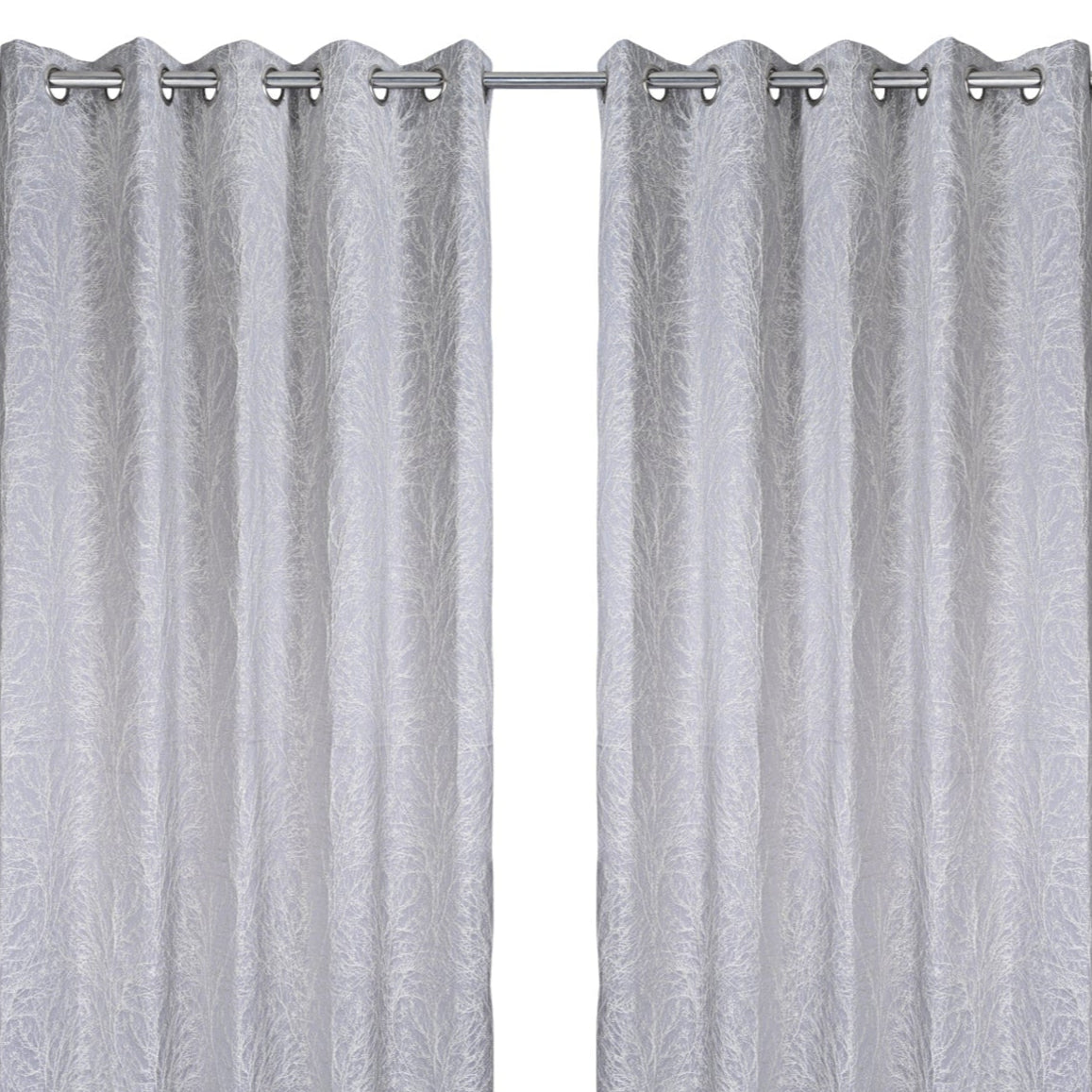 Curtain from D'Decor Trinity Lurex Classic Stem Grey