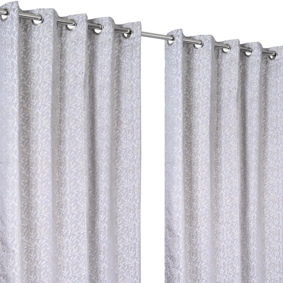 Curtain from D'Decor Trinity Lurex Classic Ash