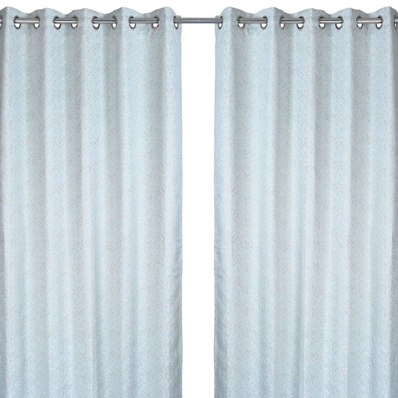 Curtain from D'Decor Trinity Lurex Classic Leaf Sky