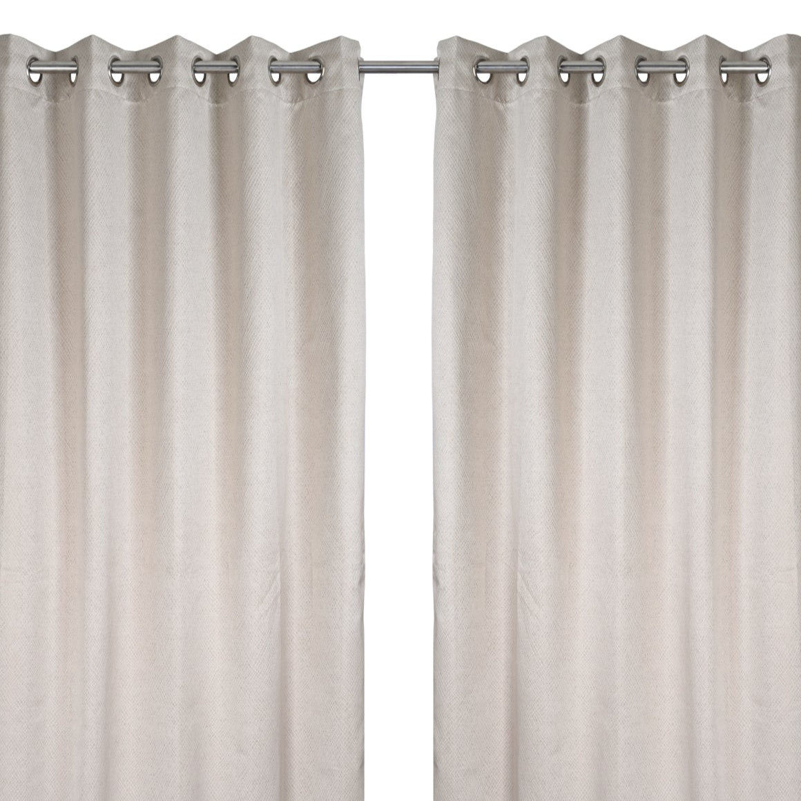 Curtain from D'Decor Trinity Lurex Essential Deep Brown