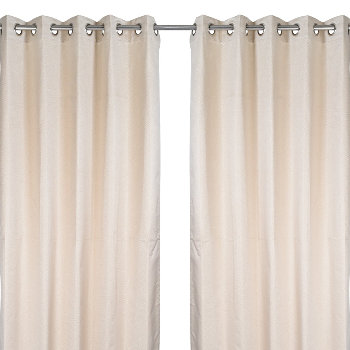 Curtain from D'Decor Trinity Lurex Essential Soft Brown