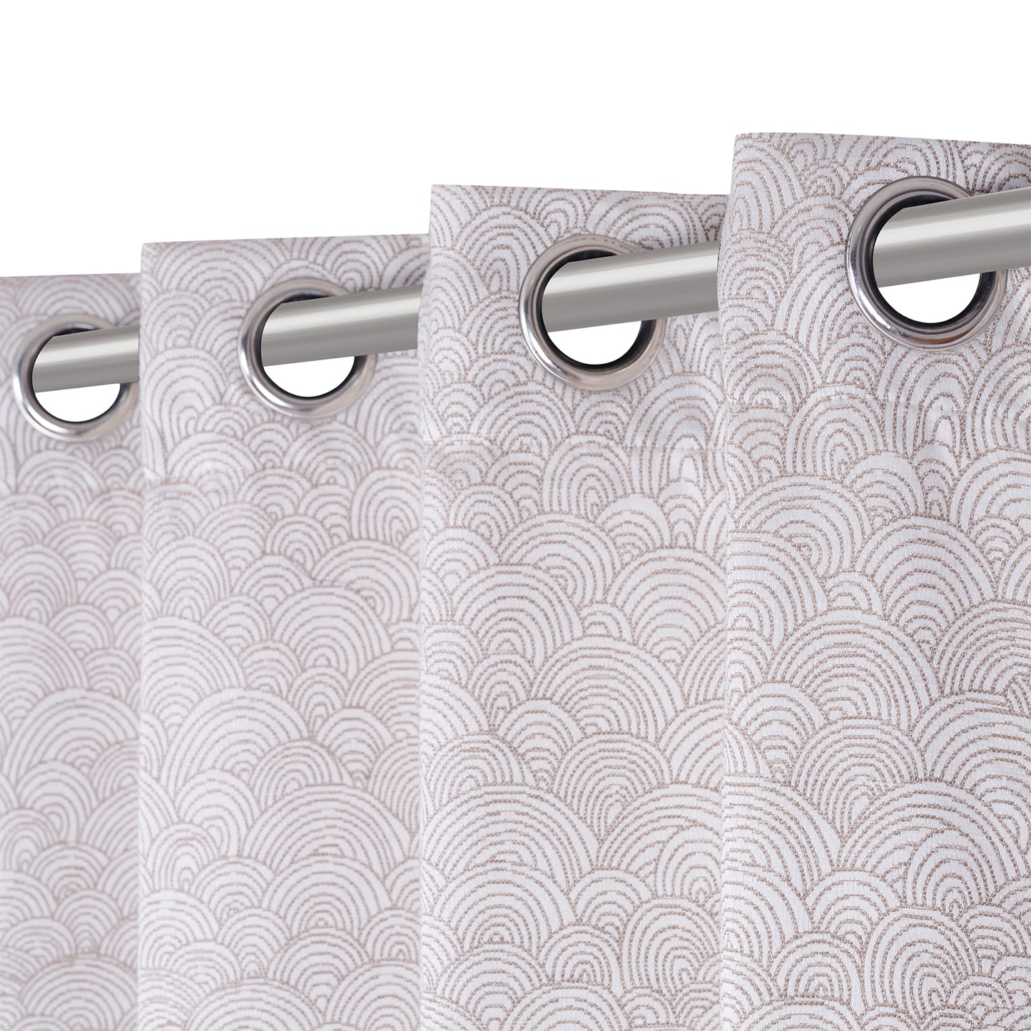 Curtain from Sansaar A D'Decor Brand Scallop