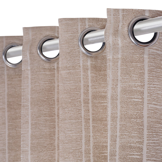 Curtain from Sansaar A D'Decor Brand Satin Embroidery Look