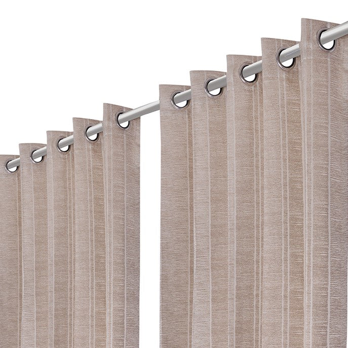 Curtain from Sansaar A D'Decor Brand Satin Embroidery Look