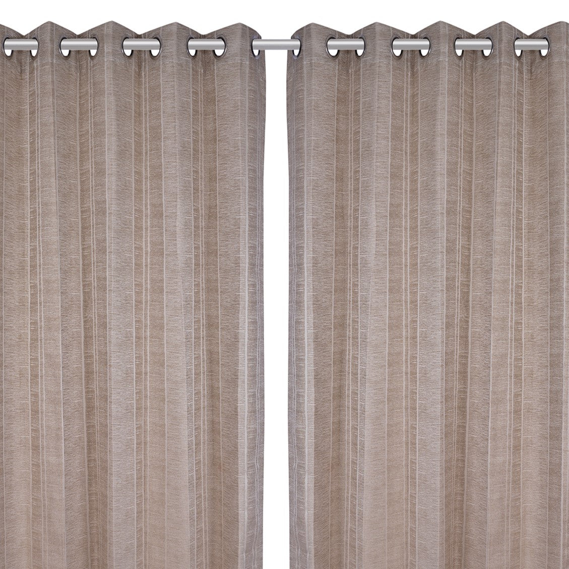 Curtain from Sansaar A D'Decor Brand Satin Embroidery Look