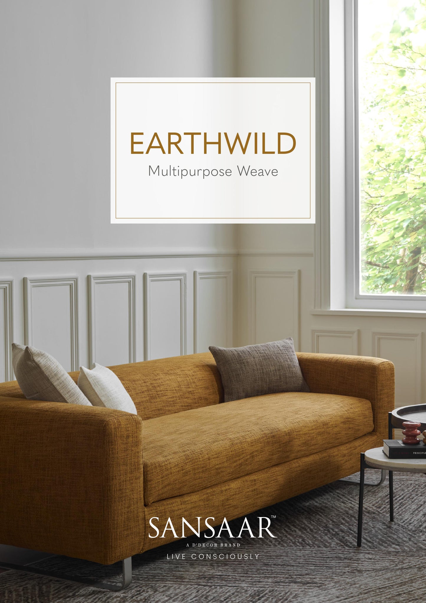 Earthwind Multipurpose Weave Fabric from Sansaar (A D'decor Brand)