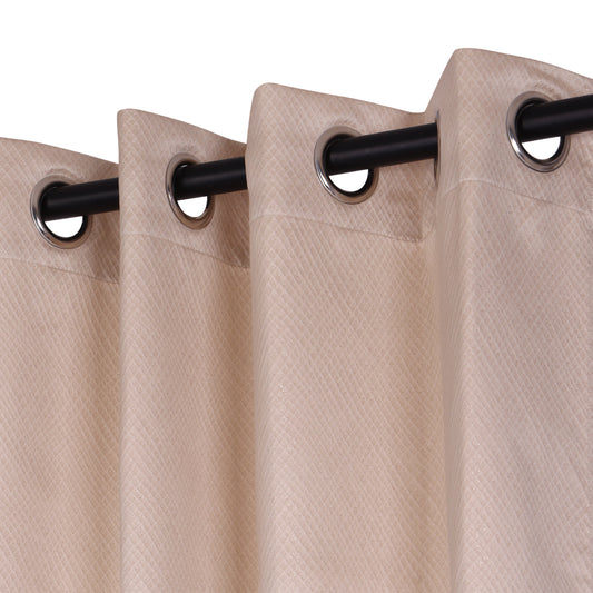 Curtain from D'Decor Trinity Lurex Essential Beige