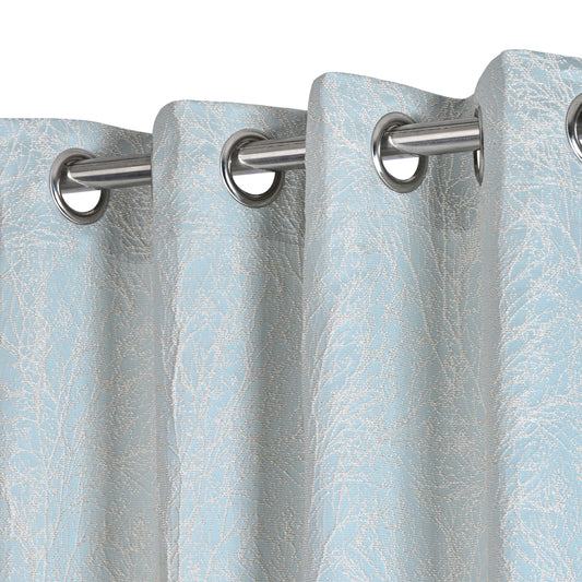 Curtain from D'Decor Trinity Lurex Classic Stem Sky