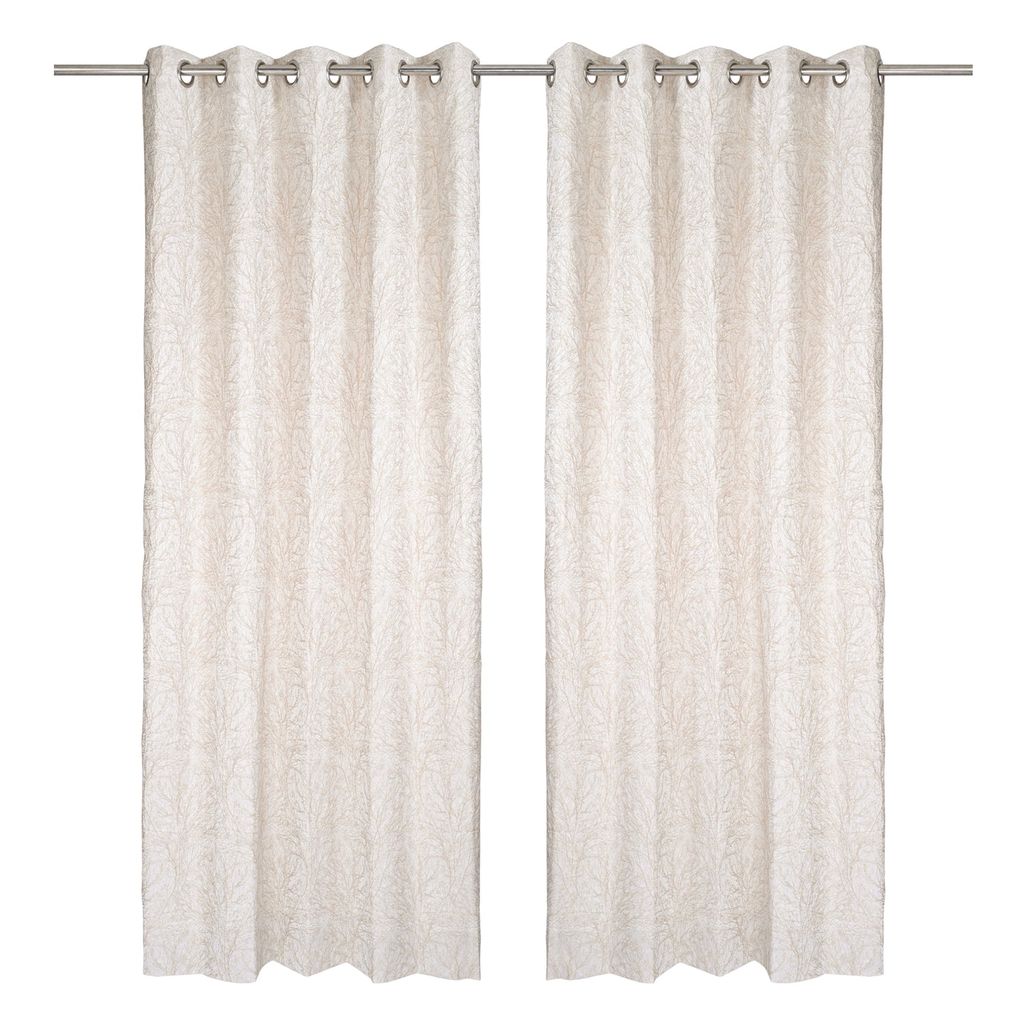 Curtain from D'Decor Trinity Lurex Classic Stem Beige