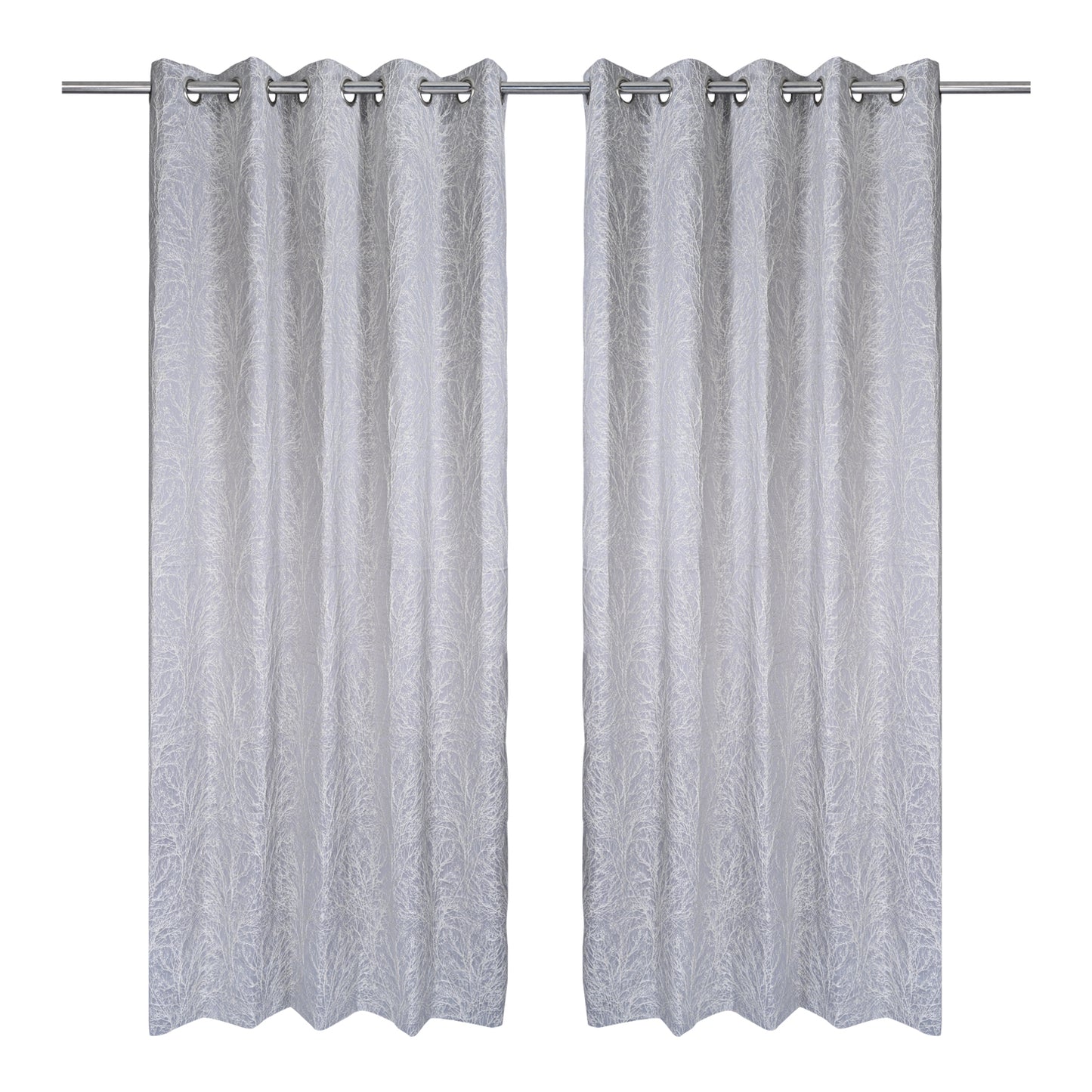 Curtain from D'Decor Trinity Lurex Classic Stem Grey