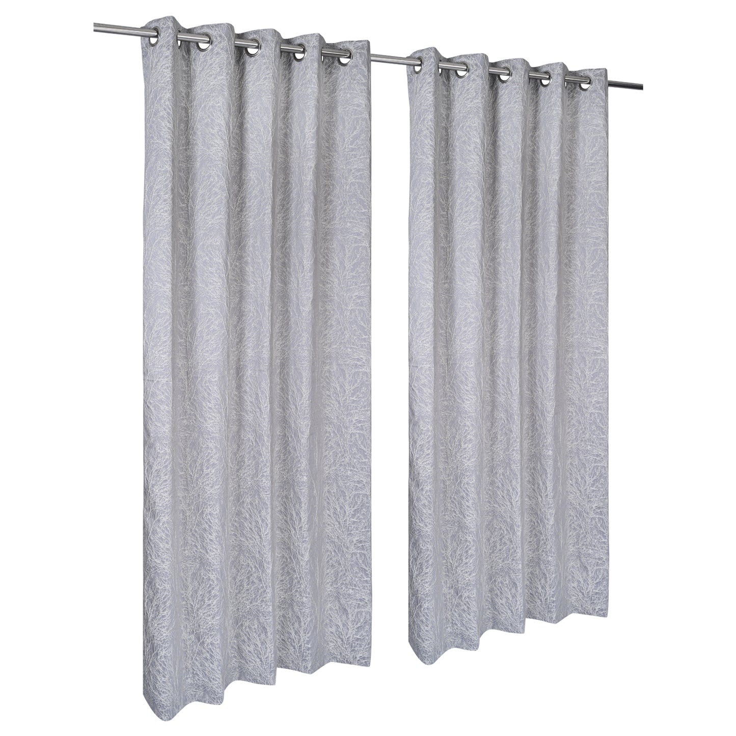 Curtain from D'Decor Trinity Lurex Classic Stem Grey