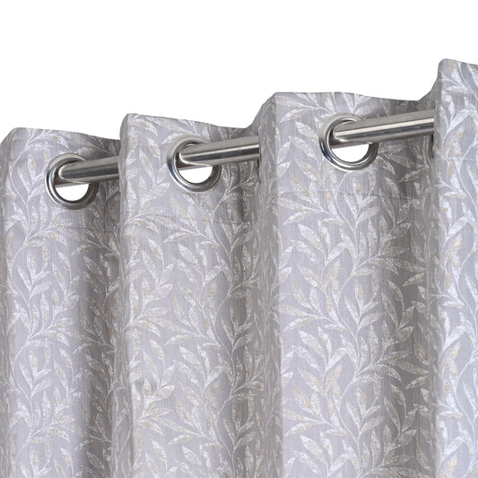 Curtain from D'Decor Trinity Lurex Classic Ash