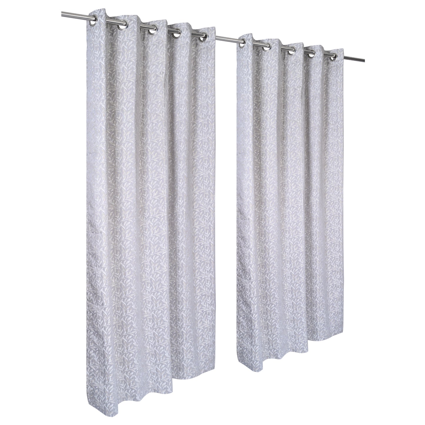 Curtain from D'Decor Trinity Lurex Classic Ash