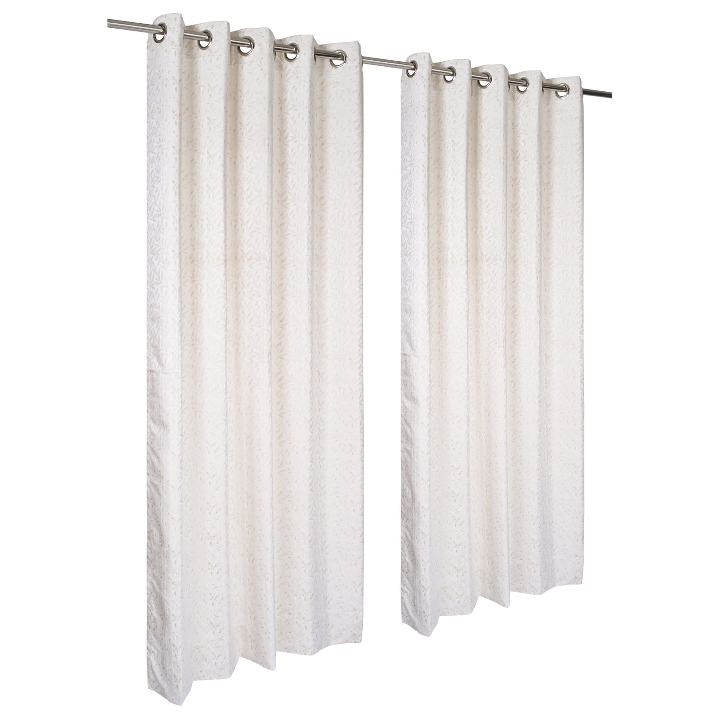 Curtain from D'Decor Trinity Lurex Classic White Gold