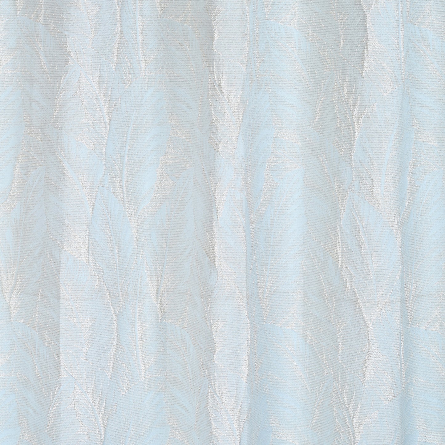 Curtain from D'Decor Trinity Lurex Palm Leaf Sky