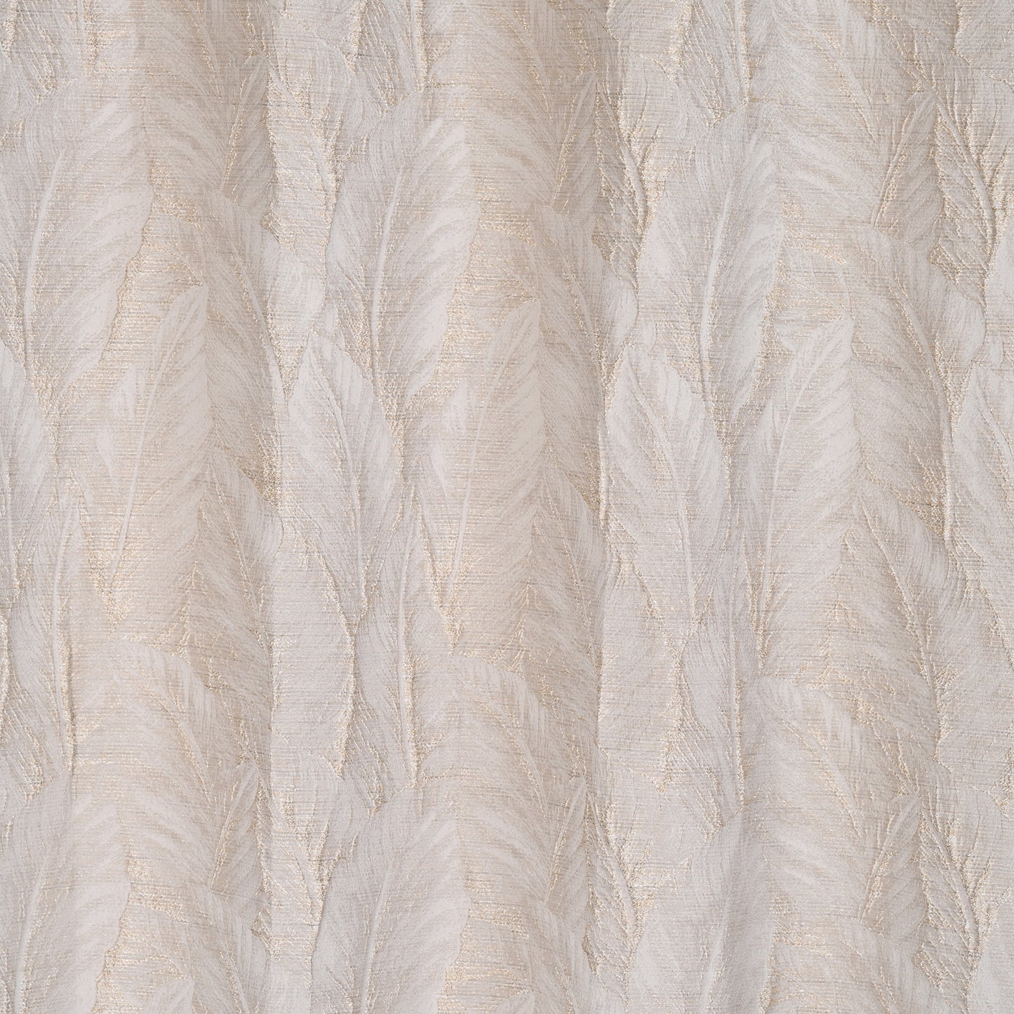 Curtain from D'Decor Trinity Lurex Palm Leaf Clay