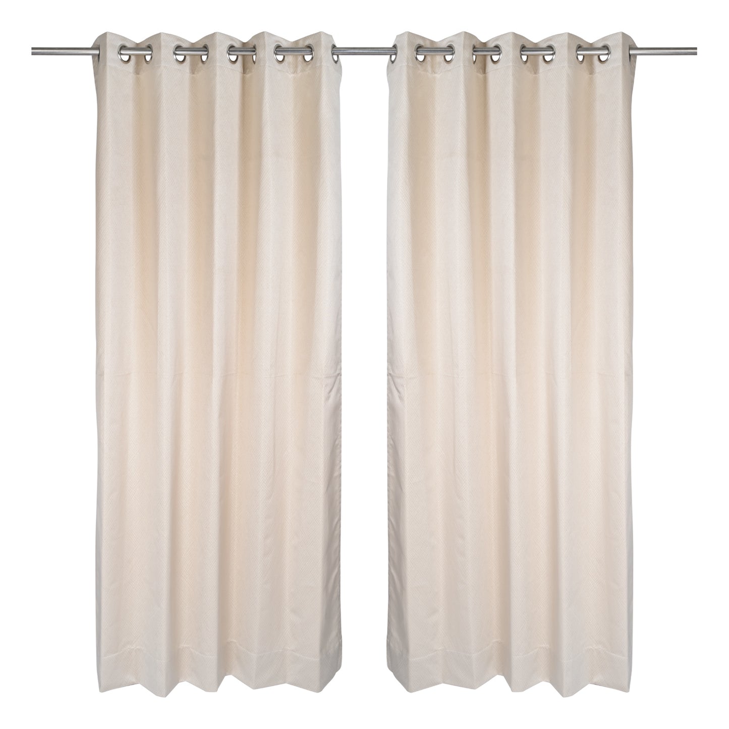 Curtain from D'Decor Trinity Lurex Essential Soft Brown